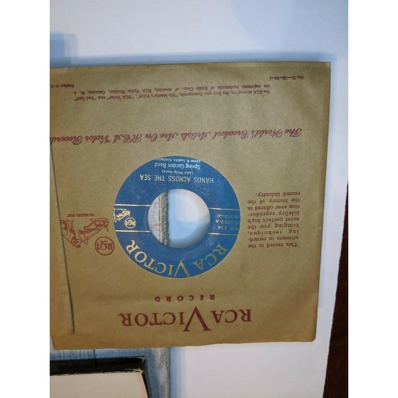 RCA Victor Musical Smart Set Band Marches Spring Garden Band 3 Records - Picture 3 of 12